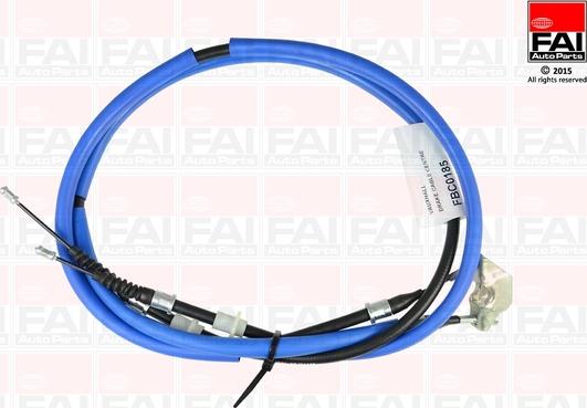 FAI AutoParts FBC0185 - Тросик, cтояночный тормоз abcparts.ee