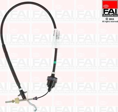 FAI AutoParts FCC0011 - Трос, управление сцеплением abcparts.ee