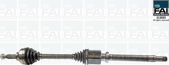 FAI AutoParts FPDS115 - Приводной вал abcparts.ee
