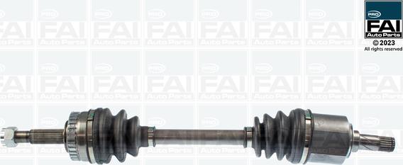 FAI AutoParts FPDS116 - Приводной вал abcparts.ee