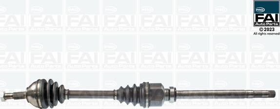 FAI AutoParts FPDS111 - Приводной вал abcparts.ee