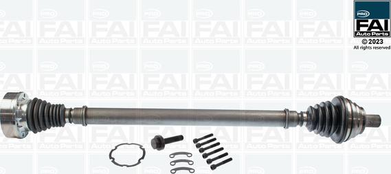FAI AutoParts FPDS125 - Приводной вал abcparts.ee