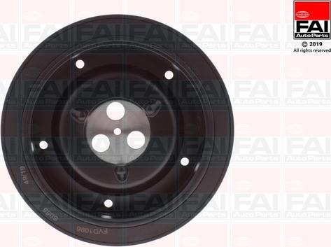 FAI AutoParts FVD1096 - Шкив коленчатого вала abcparts.ee