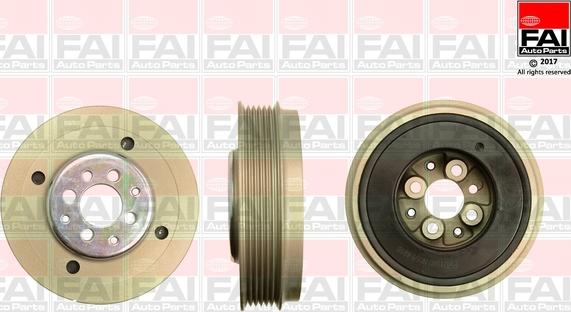 FAI AutoParts FVD1040 - Шкив коленчатого вала abcparts.ee