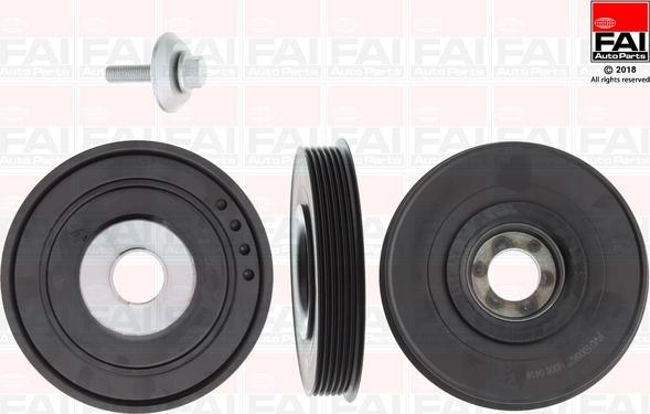 FAI AutoParts FVD1006K - Шкив коленчатого вала abcparts.ee