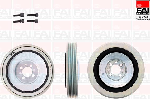 FAI AutoParts FVD1017K - Шкив коленчатого вала abcparts.ee