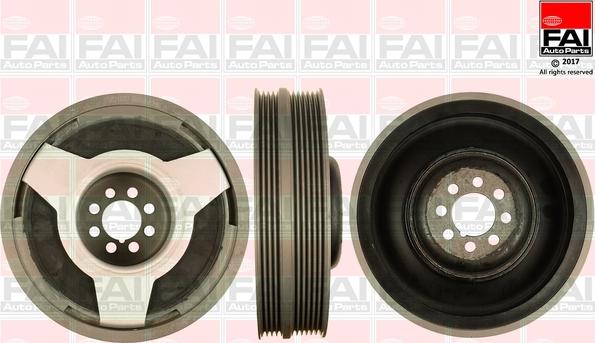 FAI AutoParts FVD1037 - Шкив коленчатого вала abcparts.ee