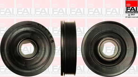 FAI AutoParts FVD1021 - Шкив коленчатого вала abcparts.ee