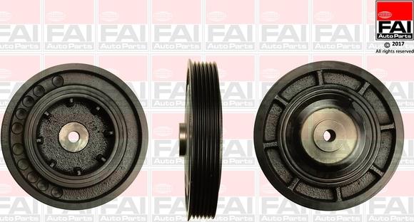 FAI AutoParts FVD1022 - Шкив коленчатого вала abcparts.ee