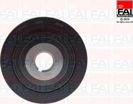 FAI AutoParts FVD1101 - Шкив коленчатого вала abcparts.ee