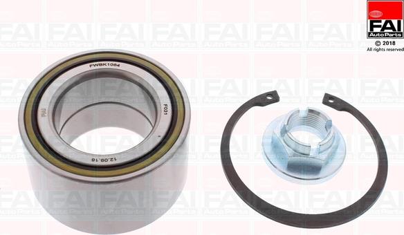 FAI AutoParts FWBK1084 - Комплект подшипника, ступицы колеса abcparts.ee