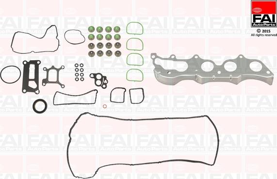 FAI AutoParts HS1079NH - Комплект прокладок, головка цилиндра abcparts.ee