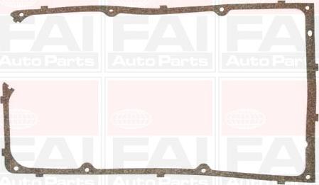 FAI AutoParts RC109S - Прокладка, крышка головки цилиндра abcparts.ee