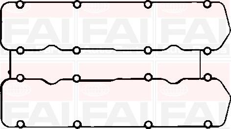 FAI AutoParts RC1180S - Прокладка, крышка головки цилиндра abcparts.ee