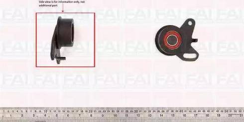 FAI AutoParts T9435 - Натяжной ролик, зубчатый ремень ГРМ abcparts.ee