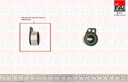FAI AutoParts T9473 - Натяжной ролик, зубчатый ремень ГРМ abcparts.ee