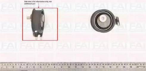 FAI AutoParts T9581 - Натяжной ролик, зубчатый ремень ГРМ abcparts.ee