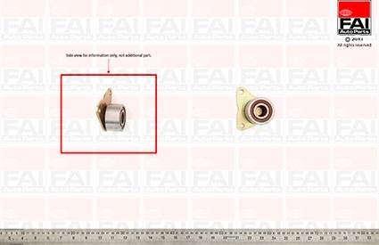 FAI AutoParts T9303 - Направляющий ролик, зубчатый ремень ГРМ abcparts.ee