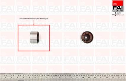 FAI AutoParts T9380 - Направляющий ролик, зубчатый ремень ГРМ abcparts.ee