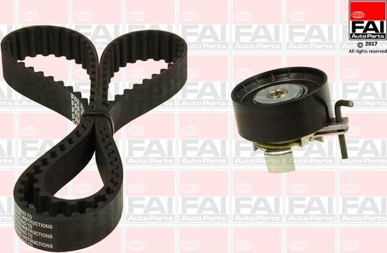 FAI AutoParts TBK549 - Комплект зубчатого ремня ГРМ abcparts.ee
