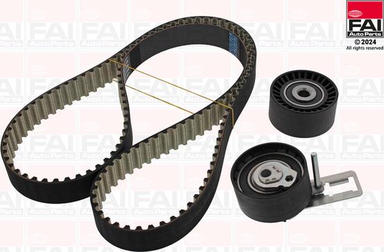 FAI AutoParts TBK550 - Комплект зубчатого ремня ГРМ abcparts.ee