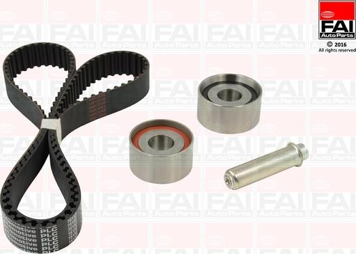 FAI AutoParts TBK512 - Комплект зубчатого ремня ГРМ abcparts.ee