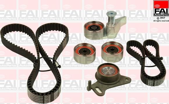 FAI AutoParts TBK531 - Комплект зубчатого ремня ГРМ abcparts.ee