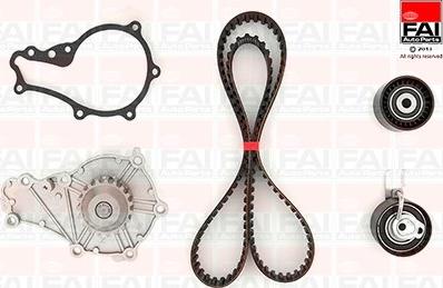 FAI AutoParts TBK190-6318 - Водяной насос + комплект зубчатого ремня ГРМ abcparts.ee