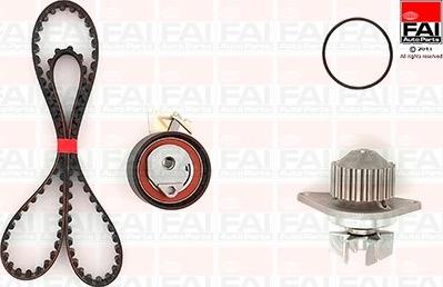 FAI AutoParts TBK144-6344 - Водяной насос + комплект зубчатого ремня ГРМ abcparts.ee