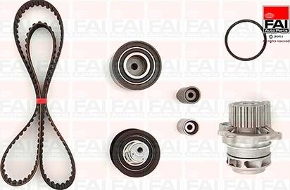 FAI AutoParts TBK146-6129 - Водяной насос + комплект зубчатого ремня ГРМ abcparts.ee