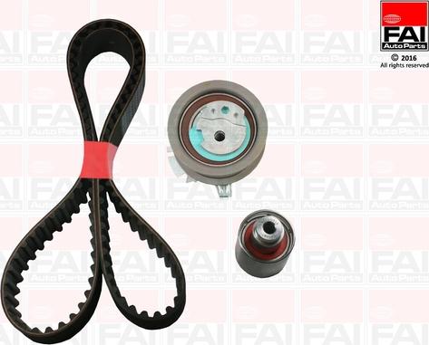 FAI AutoParts TBK345 - Комплект зубчатого ремня ГРМ abcparts.ee