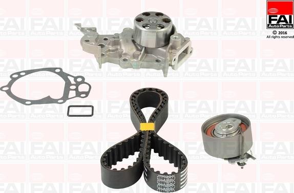 FAI AutoParts TBK381-6552 - Водяной насос + комплект зубчатого ремня ГРМ abcparts.ee