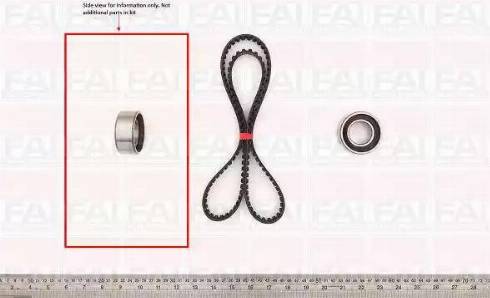 FAI AutoParts TBK79 - Комплект зубчатого ремня ГРМ abcparts.ee