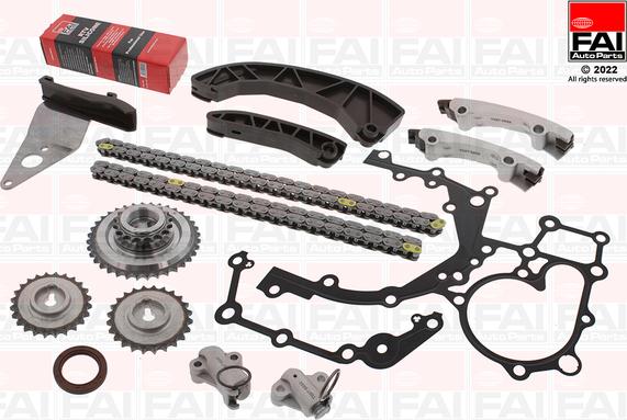 FAI AutoParts TCK446 - Комплект цепи привода распредвала abcparts.ee