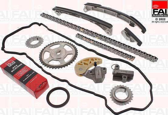 FAI AutoParts TCK414 - Комплект цепи привода распредвала abcparts.ee