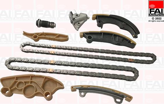 FAI AutoParts TCK430WO - Комплект цепи привода распредвала abcparts.ee