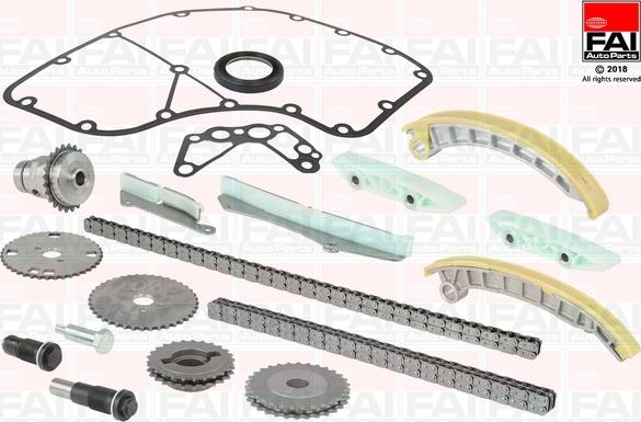 FAI AutoParts TCK194C - Комплект цепи привода распредвала abcparts.ee