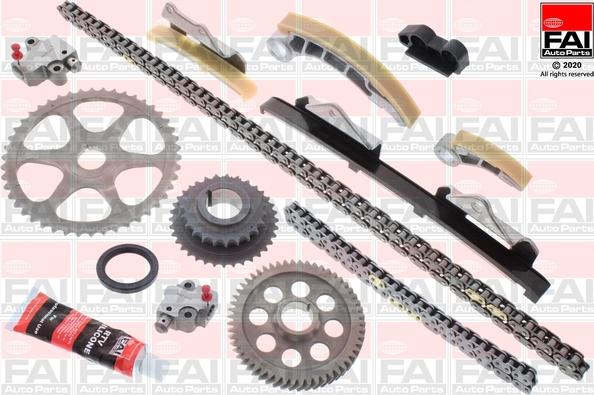 FAI AutoParts TCK162C - Комплект цепи привода распредвала abcparts.ee