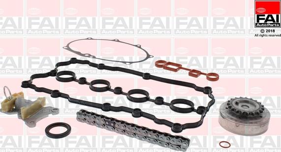 FAI AutoParts TCK126VVT - Комплект цепи привода распредвала abcparts.ee