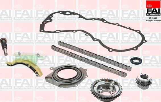 FAI AutoParts TCK122 - Комплект цепи привода распредвала abcparts.ee