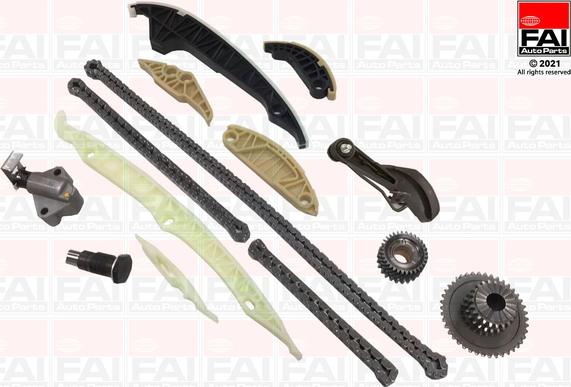 FAI AutoParts TCK342NG - Комплект цепи привода распредвала abcparts.ee