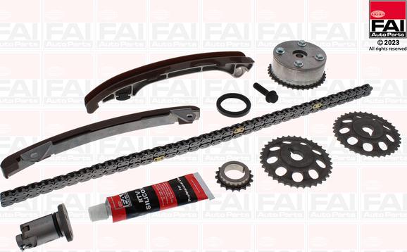 FAI AutoParts TCK34VVT - Комплект цепи привода распредвала abcparts.ee