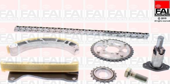FAI AutoParts TCK368 - Комплект цепи привода распредвала abcparts.ee