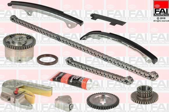 FAI AutoParts TCK31VVT - Комплект цепи привода распредвала abcparts.ee
