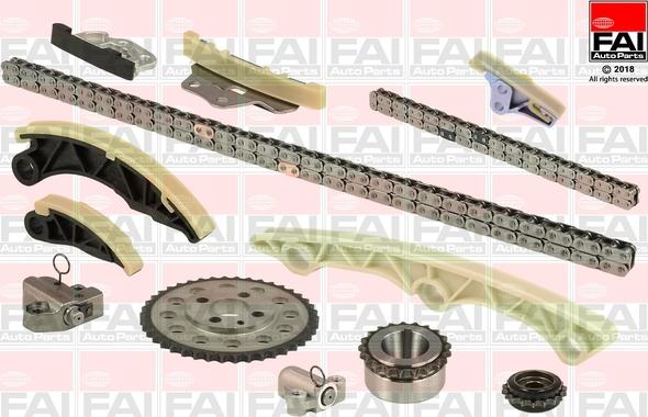 FAI AutoParts TCK246NG - Комплект цепи привода распредвала abcparts.ee