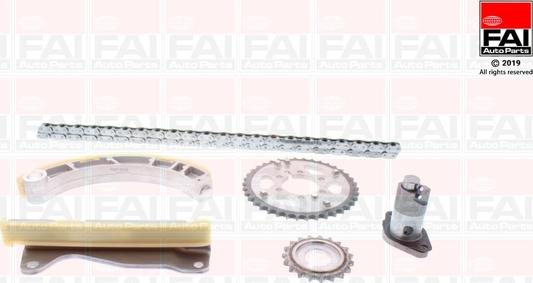 FAI AutoParts TCK267NG - Комплект цепи привода распредвала abcparts.ee