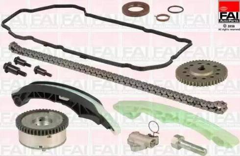 FAI AutoParts TCK205VVT - Комплект цепи привода распредвала abcparts.ee