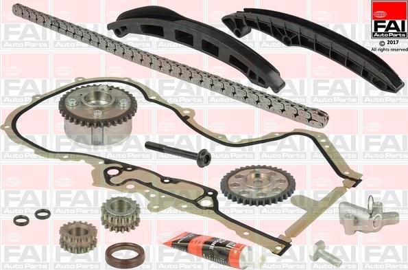 FAI AutoParts TCK211VVT - Комплект цепи привода распредвала abcparts.ee