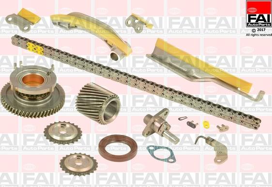 FAI AutoParts TCK272NG - Комплект цепи привода распредвала abcparts.ee