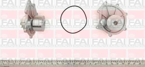 FAI AutoParts WP6404 - Водяной насос abcparts.ee